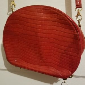 Red Leather Purse